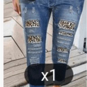 Plus size casual jeans